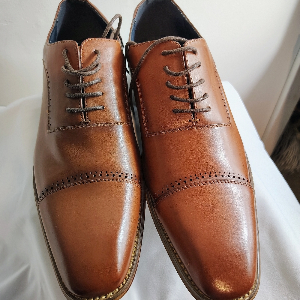 David Stone mens dress shoes size 10 1/2